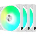 TRYX ROTA SL ARGB 120mm Fan Triple Pack White - Kabinet køler - 120mm - Hvid med RGB - 28 dBA