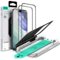 ESR iPhone 17 Pro ESR UltraFit Skærmbeskyttelse Hærdet Glas - 9H, 0.3mm - sort kant