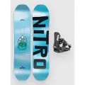 Nitro Ripper Kids + Charger Mini S 2026 Kids Snowboardsæt mønster