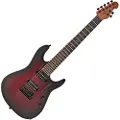 Sterling By Music Man Sterling Jason Richardson 7 Cutlass Scarlet Burst Satin