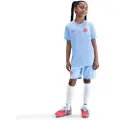 Nike Kortærmet Erling Haaland Academy Dri-FIT-fodboldtrøje til større børn - blå