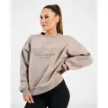 MM Sports Sweater Wmn Varsity, Taupe - S
