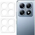Mtp Products Xiaomi 14T Pro Kamera Linse Hærdet Glas Beskytter - 2 Stk.