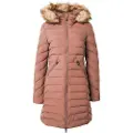Superdry Superdrytil kvinder. W5011999A Brun Fuji-frakke (XL), Casual, Genanvendt polister, Bæredygtig