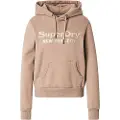 Superdry Brand Mark Relaxed Fit Hættetrøje