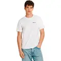 Pepe Jeans Pepe Jeanstil mænd. PM509642 Armind T-shirt hvid (XS), Casual, Bomuld, Korte ærmer