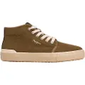 Pepe Jeans Pepe Jeanstil mænd. PMS31051 Ben Top Læder Sneakers grøn (44), Fast, Blonder, Casual