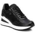 Xti Xtitil kvinder. 14307401-NEGRO Træningssko 143074 sort (36), 5-8 cm, Blonder, Casual