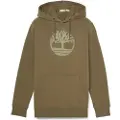Timberland Timberlandtil mænd. TB0A2BJHA581 Kennebec River logo træ hættetrøje grøn (S), Casual, Bomuld