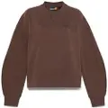 Timberland Timberlandtil kvinder. TB0A41ZB2431 Sweatshirt Lush Comfort brun (XS), Casual, Bomuld