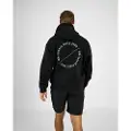 MM Sports Hoodie Zip Emblem, Black - 3XL