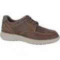 Clarks Clarkstil mænd. 26184427 Mullan Moc Læder Sneakers brun (43), Fast, Blonder, Casual