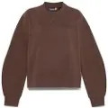 Timberland Timberlandtil kvinder. TB0A41ZB2431 Sweatshirt Lush Comfort brun (M), Casual, Bomuld