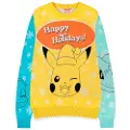 Difuzed Pokémon Pikachu Bulbasaur Squirtle Og Charmander Juletrøje