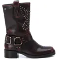 Xti Xtitil kvinder. 14299901-BURDEOS Ankelstøvler 142999 bordeaux (35), 3-5 cm, Lynlås, Casual, Burgund