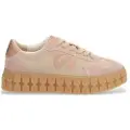 No name NO NAMEtil kvinder. TNPSDB0 Beige Play Side læder-sneakers (36), 3-5 cm, Blonder, Casual