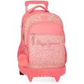 Pepe Jeans Pepe Jeanstil piger. 6922921 Nahid Compact rygsæk pink (OSFA), Casual, Polyester, Koralfarvet, børnetøj