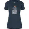Super Natural Preikestolen Cliffs T-shirt Med Korte ærmer