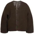 Object Vendbar Teddy-jakke