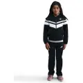 Nike Sportswear Dri-FIT-tracksuit med hætte til større børn - sort