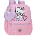 Hello Kitty Hearts & Dots 28cm Børnerygsæk