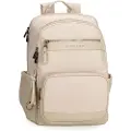 Pepe Jeans Pepe Jeansunisex. 7922433 Morgan 15" computerrygsæk beige (OSFA), Casual, Polyester