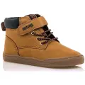 Mustang Kids Mustang Kidsunisex til børn. 49315 Ankelstøvler Free brown (36), Brun, Fast, Blonder, Lynlås, Casual, børnetøj