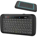 Mtp Products Mini Combo Trådløs Tastatur & Touchpad H20 - Sort