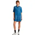 Pepe Jeans Pepe Jeanstil kvinder. PL953513 Davina kjole blå (S), Casual, Bomuld, Korte ærmer, Bæredygtig