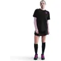 Nike England Relaxed Nike One Dri-FIT-fodboldtrøje med korte ærmer til kvinder - sort
