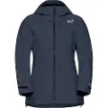 Jack Wolfskin Flowline Pro 2L Ins, skijakke, dame, mørkeblå