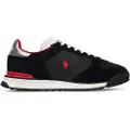 Ralph Lauren Polo Ralph Laurentil mænd. 809974040004 Varick oxford-træningssko i ruskind og sort (44), Læder, Fast, Blonder, Casual