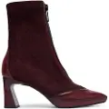 Hispanitas Hispanitastil kvinder. HI254186 Atlanta Soho bordeaux ankelstøvler i læder (38), 3-5 cm, Lynlås, Casual, Burgund