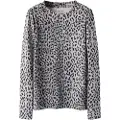 Name it Leopard- Top Med Lange Ærmer