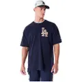 New Era Wrld Sries Drp Shldr Los Angeles Dodgers T-shirt Med Korte ærmer