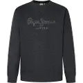 Pepe Jeans Pepe Jeanstil mænd. PM582719 New Nouvel Crew sweatshirt grå (XXL), Casual, Bomuld, Bæredygtig