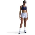 Nike AeroSwift Dri-FIT ADV-løbeshorts med indershorts (7,5 cm) og mellemhøj talje til kvinder - grå