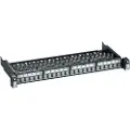 Schneider Electric Actassi 19" patchpanel kobber S1 24H 1HE adv, koksgrå