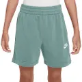 Nike Sportswear Club Fleece-shorts (13 cm) i french terry til større børn (piger) - grøn