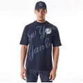 New Era Mlb Script Grphc Oversized New York Yankees T-shirt Med Korte ærmer