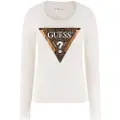 GUESS Leo Triangle T-shirt Med Lange ærmer