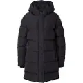Superdry Superdrytil kvinder. W5012003A Sportsfrakke sort (XL), Casual, Genanvendt polister, Bæredygtig