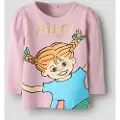 Name it Pippi Langstrømpe Top Med Lange Ærmer