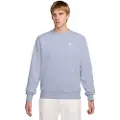 Nike Club-crewtrøje i fleece til mænd - grå