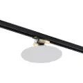 QAZQA Moderne hvid loftslampe til skinnesystem 1-faset 2-lys - Iconic Pulley
