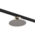 QAZQA Moderne gunmetal loftslampe til skinnesystem 1-faset 2-lys - Iconic Pulley