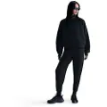 Nike Oversized Nike 24.7 ImpossiblySoft Dri-FIT-trøje med 1/2 lynlås til kvinder - sort