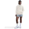 Nike Oversized Nike Sportswear Phoenix Fleece-pullover-hættetrøje til kvinder - hvid