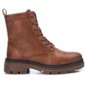 Refresh Refreshtil kvinder. 17100003-CAMEL Ankelstøvler 171000 brun (36), Fast, 1-3 cm, Blonder, Lynlås, Casual, Kunstlæder