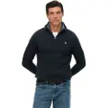 Superdry M6110706a Halv Lynlås Sweater